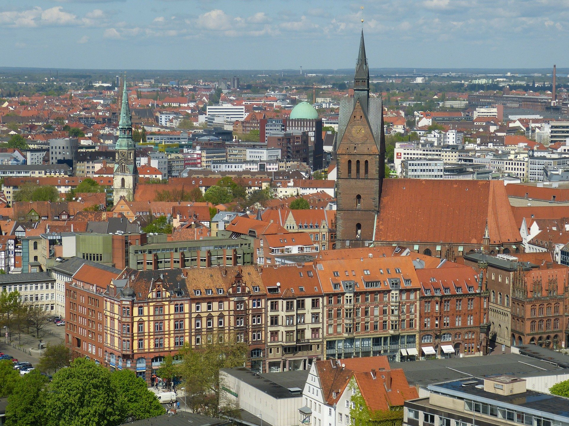 Außenansicht auf die Marktkirche