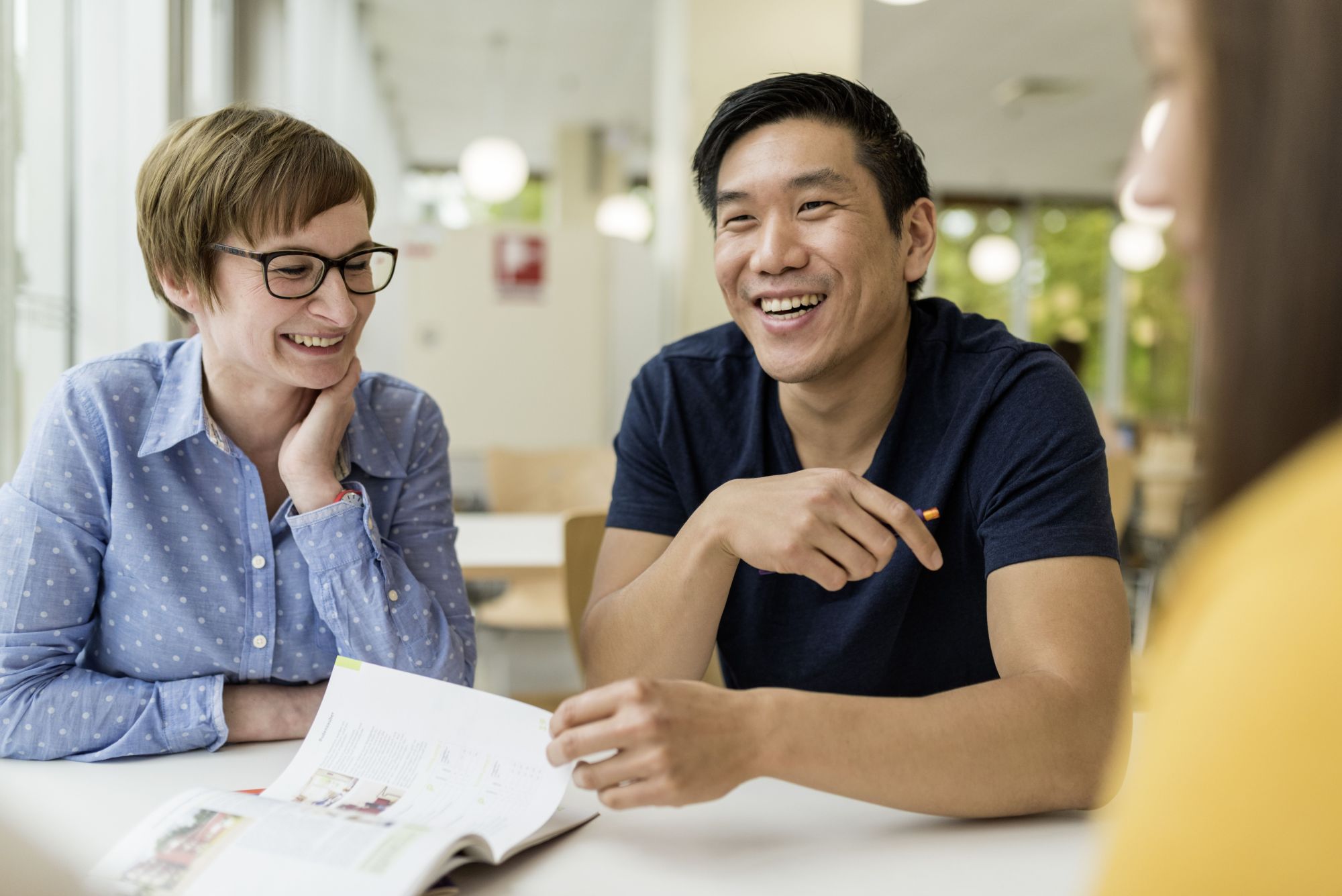 Student in Beratung