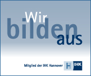 Grafik: Wir bilden aus. IHK-Hannover